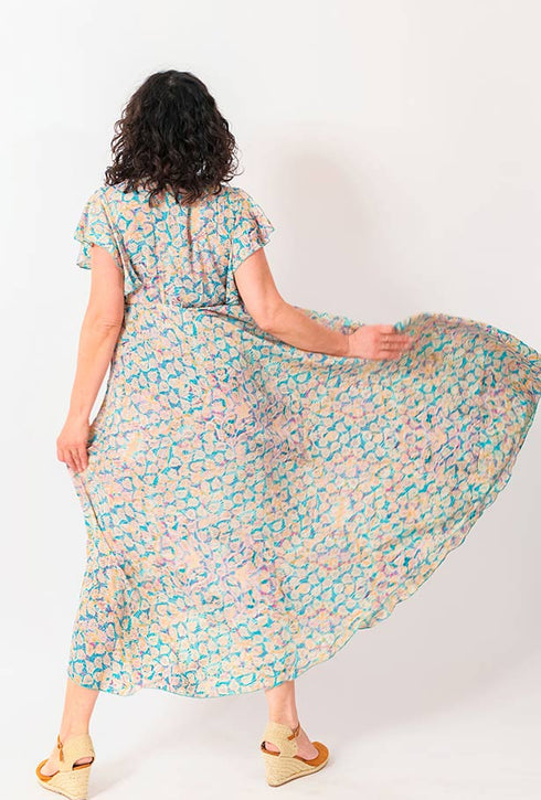 Y Why? Florales Maxikleid Aurelia